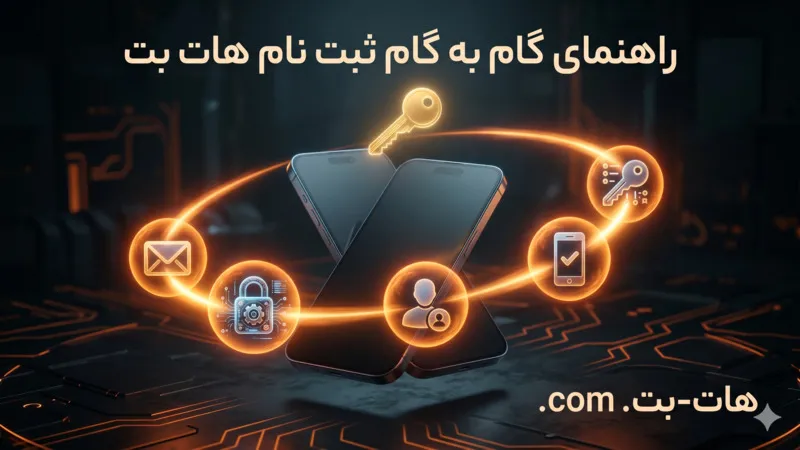 راهنمای گام‌ به‌ گام ثبت‌ نام هات بت